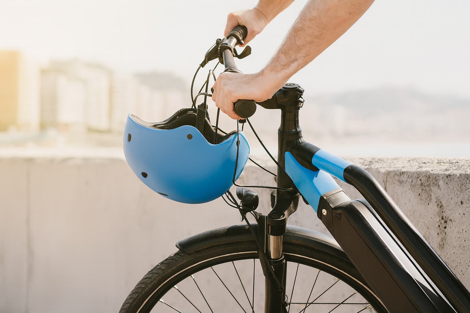 Ilustracja współpracy z wypożyczalnią rowerów